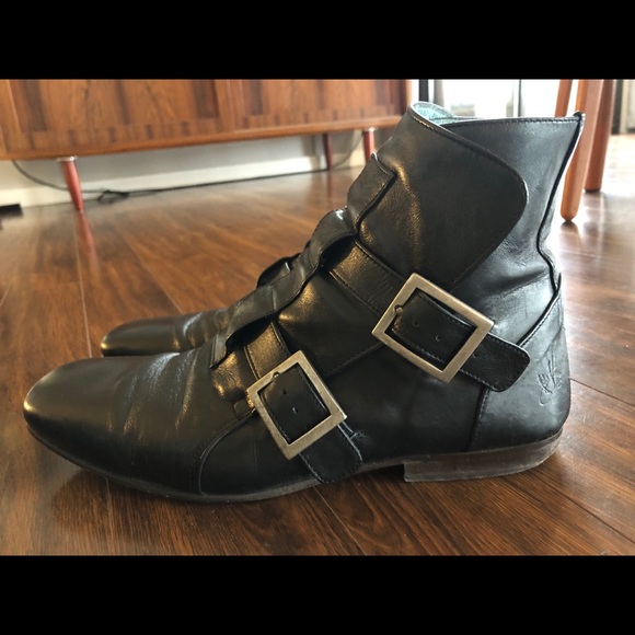 John Fluevog Cassady ankle boots. - Picture 1 of 8